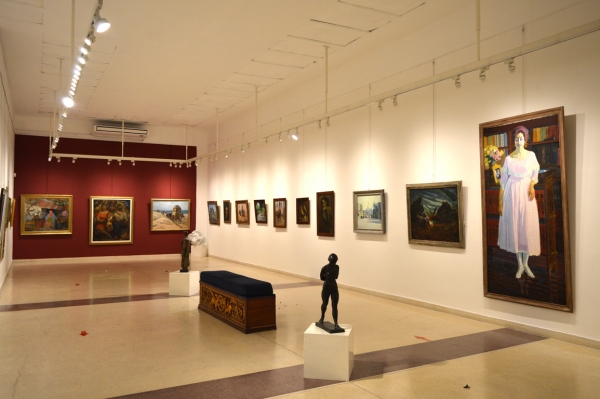 Sala de Exposición de la Pinacoteca Eusebio Giménez