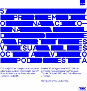 Inauguraci&oacute;n y premiaci&oacute;n del 57&ordm; Premio Nacional de Artes Visuales en el MNAV