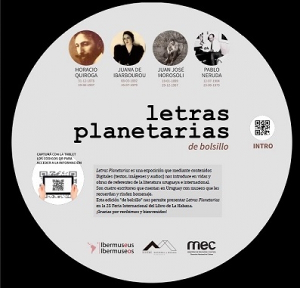 Exposici&oacute;n Letras Planetarias se presenta en la Feria Internacional del Libro de La Habana.