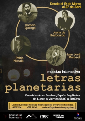 Juana de Ibarbourou, Morosoli, Quiroga y Neruda contin&uacute;an su viaje por las costas del R&iacute;o Uruguay