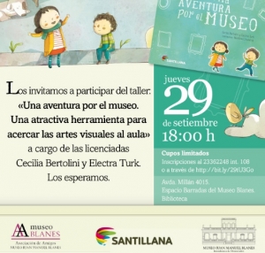 "Una aventura en el museo", taller sobre recursos educativos en el Museo Blanes