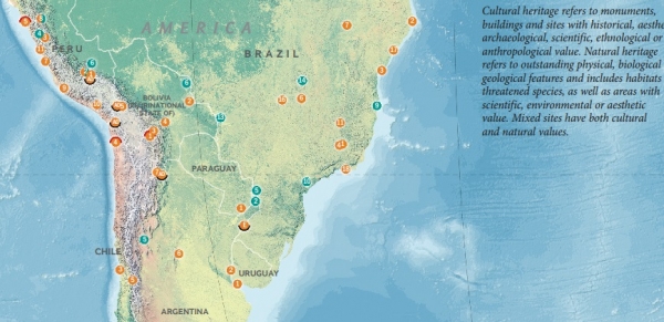 Uruguay en el mapa del Patrimonio Mundial