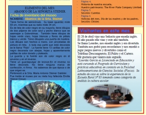 Una mirada a la actividad del Museo Escolar Rural "Altos del Perdido"
