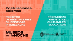 Postulaciones abiertas para los 20 años de Museos en la Noche