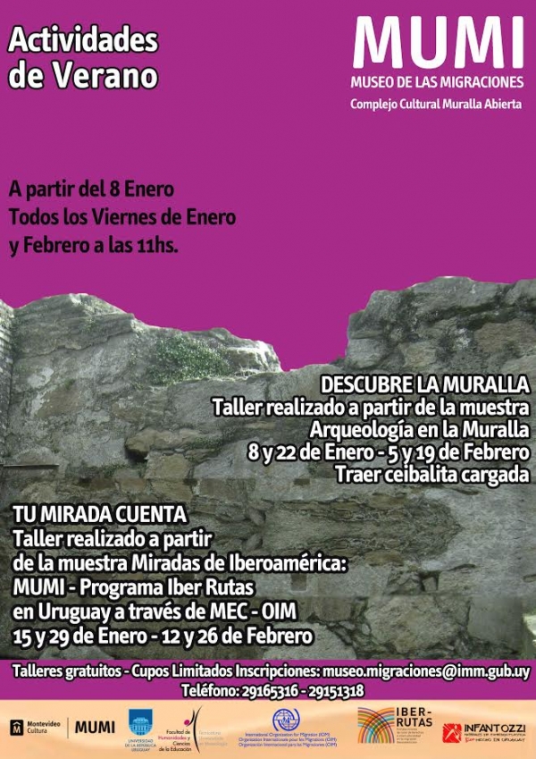 Talleres de verano para ni&ntilde;os en el Museo de las Migraciones